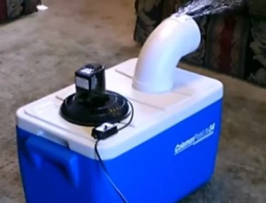 Πώς να φτιάξετε το φορητό «air condition» με κόστος λειτουργίας μόνο τον ανεμιστήρα (βίντεο)